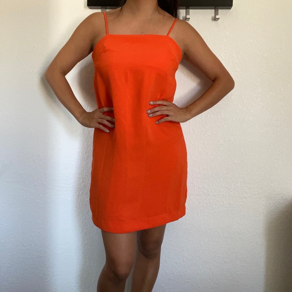 H&M orange dress - Picture 2 of 12